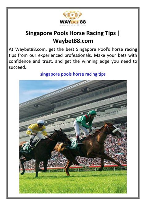 singapore pools horse racing